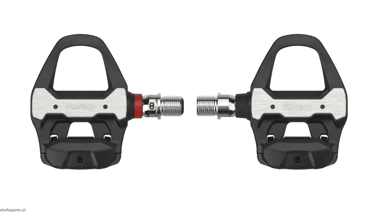 Para rowerowe Favero z pomiarem mocy w pedałach. Precyzyjne dane treningowe dla każdego kolarza.