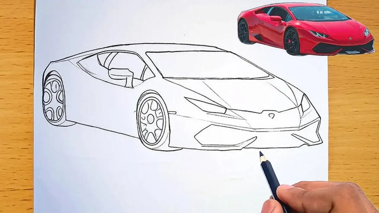 Narysuj Lamborghini: Krok po kroku do realistycznych detali