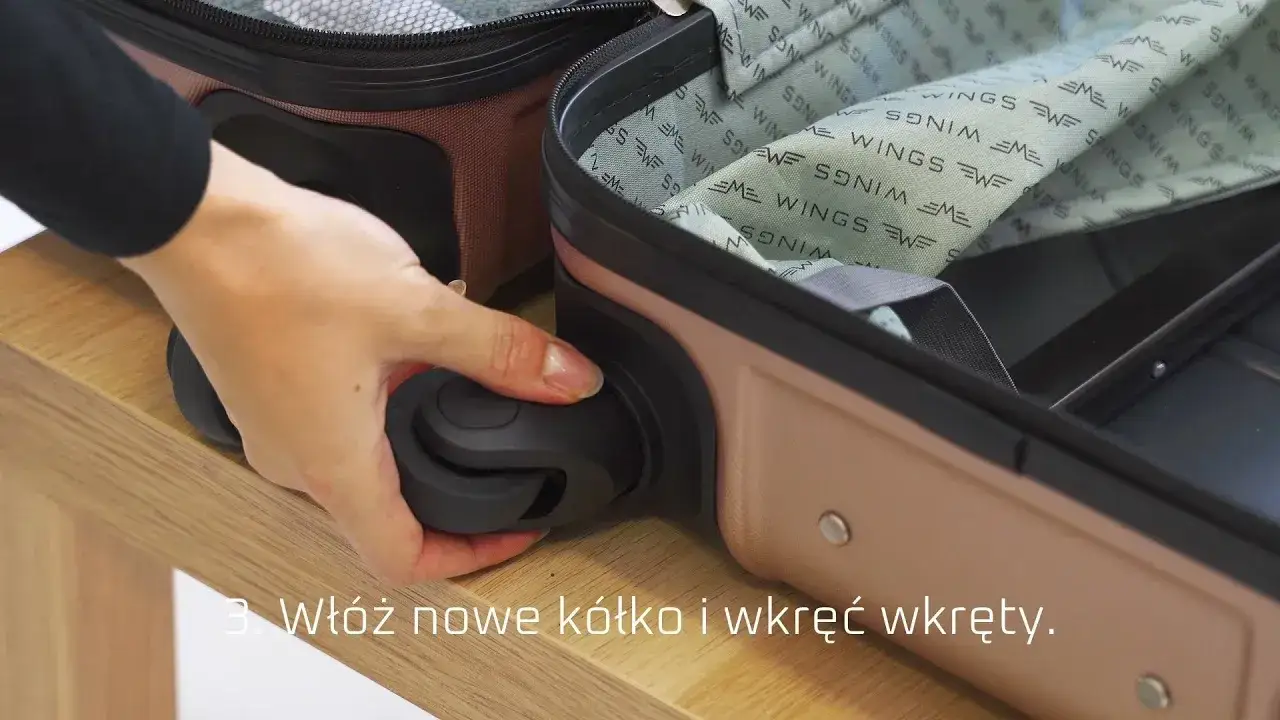 Jak wymienić kółka w walizce - proste kroki, które musisz znać