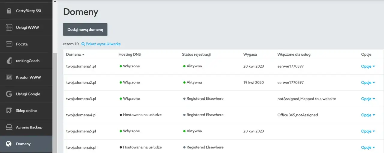 Jak usunąć domenę? Rozróżnij odpięcie od hostingu i wyrejestrowanie