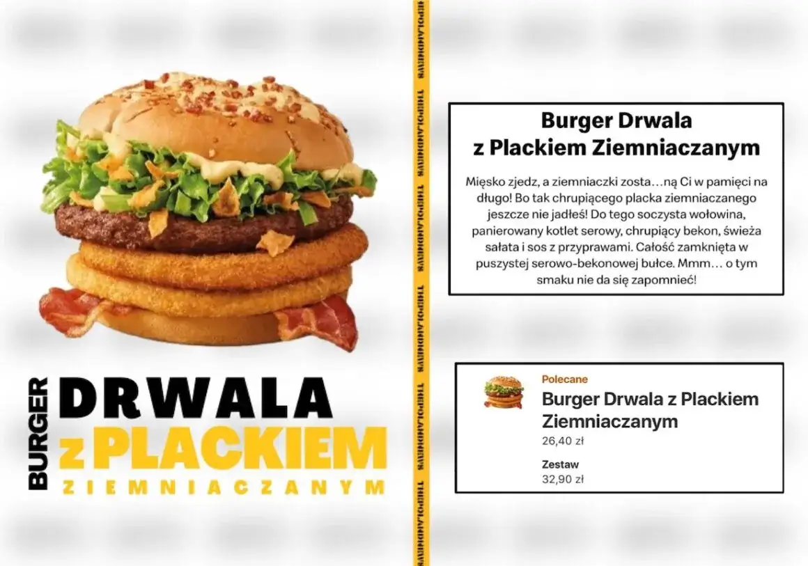 Ile kalorii ma burger drwala? Zaskakujące fakty o jego kaloryczności