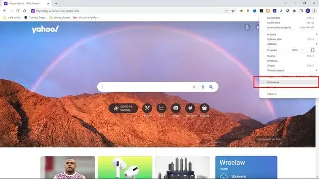 Jak zmienić przeglądarkę z Yahoo na Google i uniknąć problemów