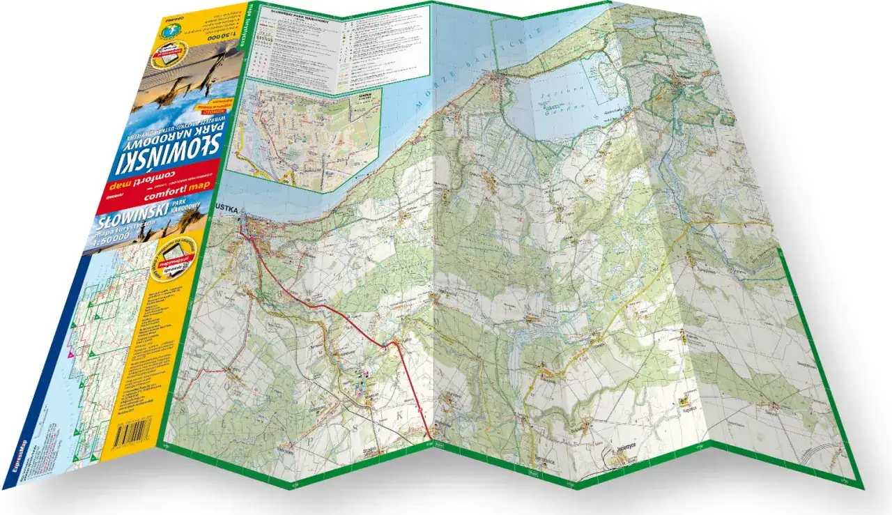 Kompletna mapa wybrzeża bałtyckiego Ustka i okolice: najlepsze atrakcje