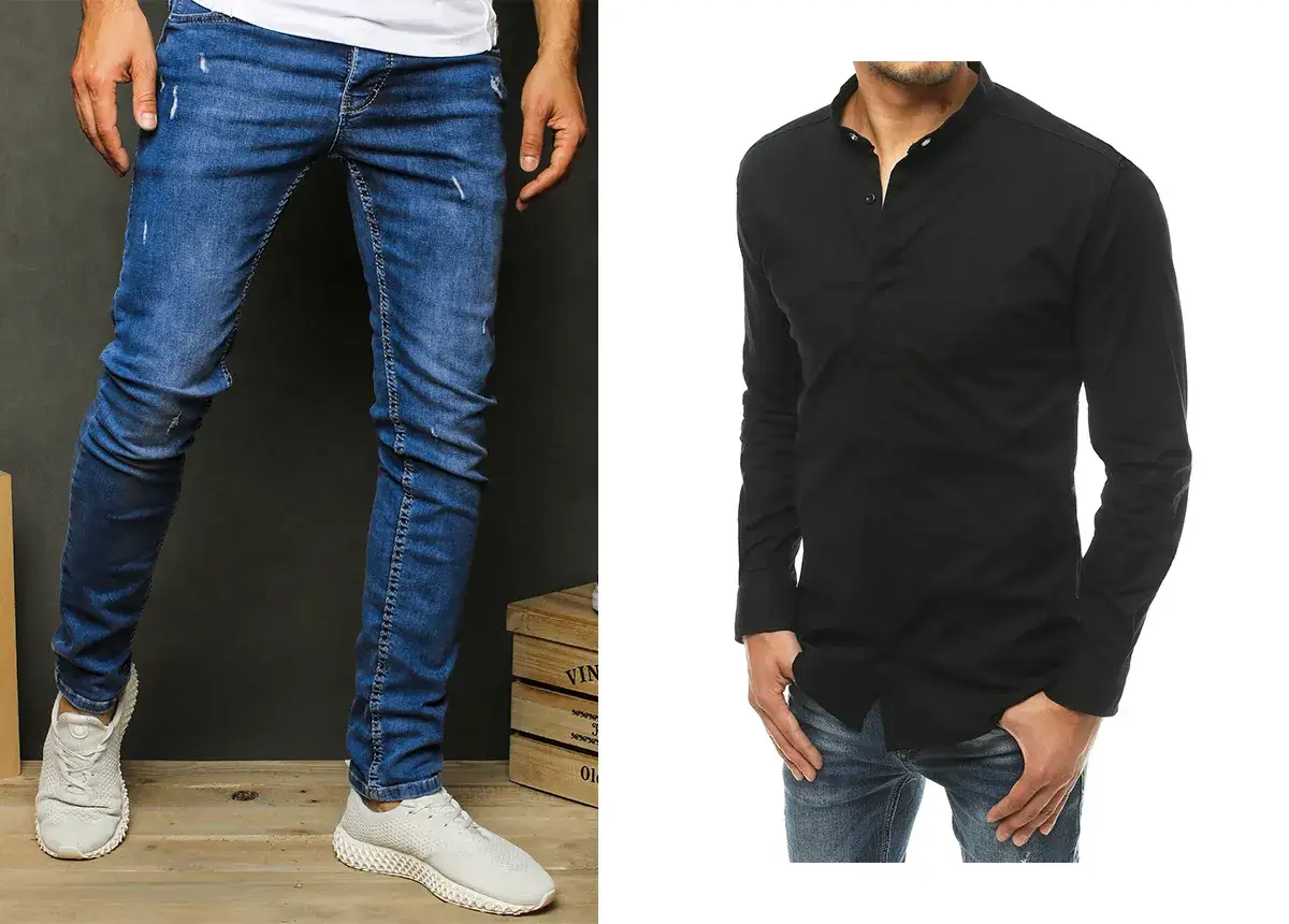 Czarna koszula: Jakie spodnie? Kompletny przewodnik stylisty