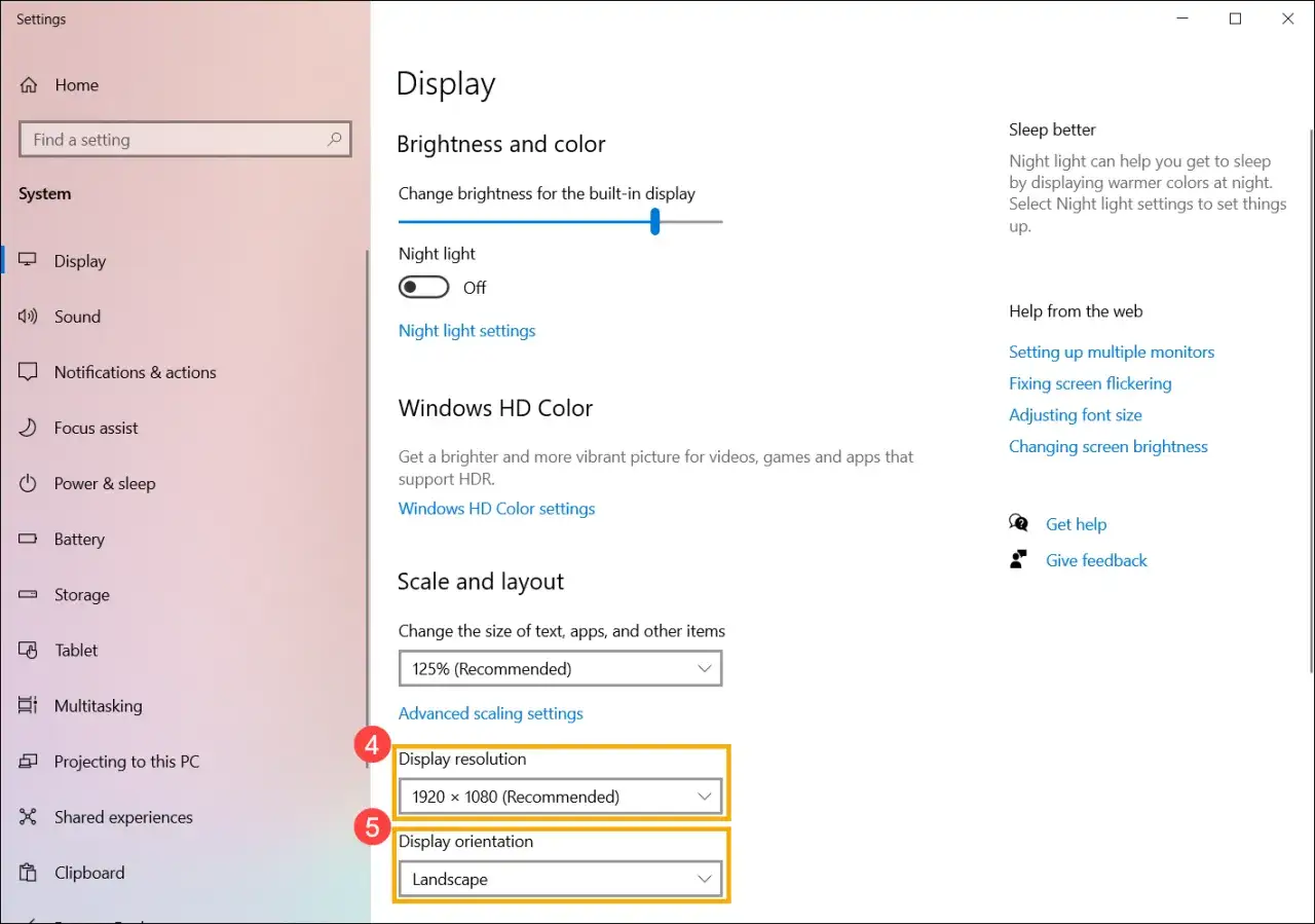 Ustawienia ekranu Windows 11: suwak jasności, rozdzielczość i orientacja. Jak zmienić jasność ekranu Windows 11?