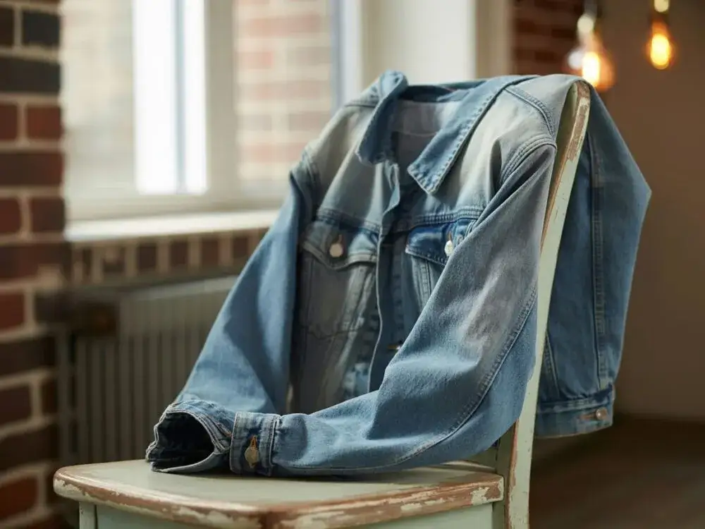 Sztywna kurtka jeansowa? Zmiękcz ją octem i suszarką! Proste triki