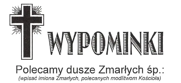 Wypominki w kościele: Co to jest i jak je zamówić?