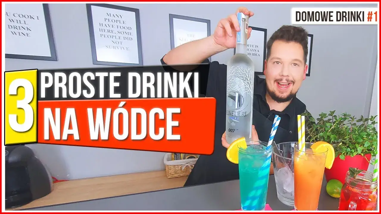Proste drinki z wódką: przepisy na domowe koktajle łatwe i szybkie