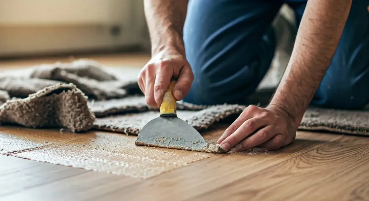 Skuteczne sposoby na usunięcie kleju po wykładzinie dywanowej