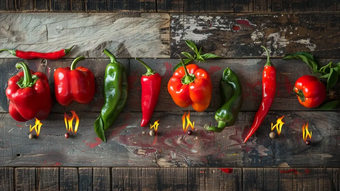 Papryka peperoni vs chili - kluczowe różnice między odmianami