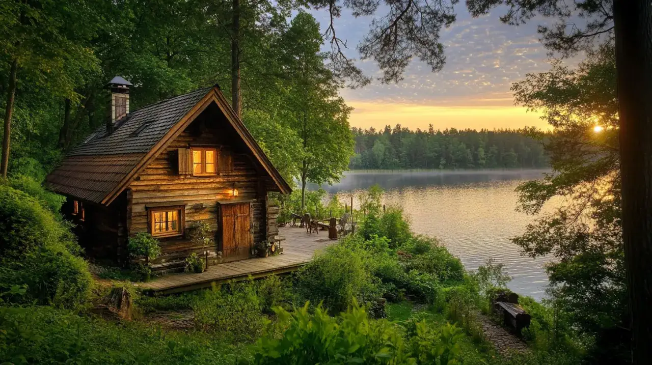 Oto kaszubskie widoki: Domki w okolicy Wieżycy, które zachwycą