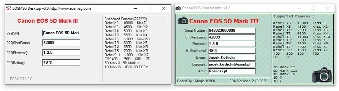 Sprawdź przebieg aparatu w 30 sekund! Uniknij wpadki przy zakupie