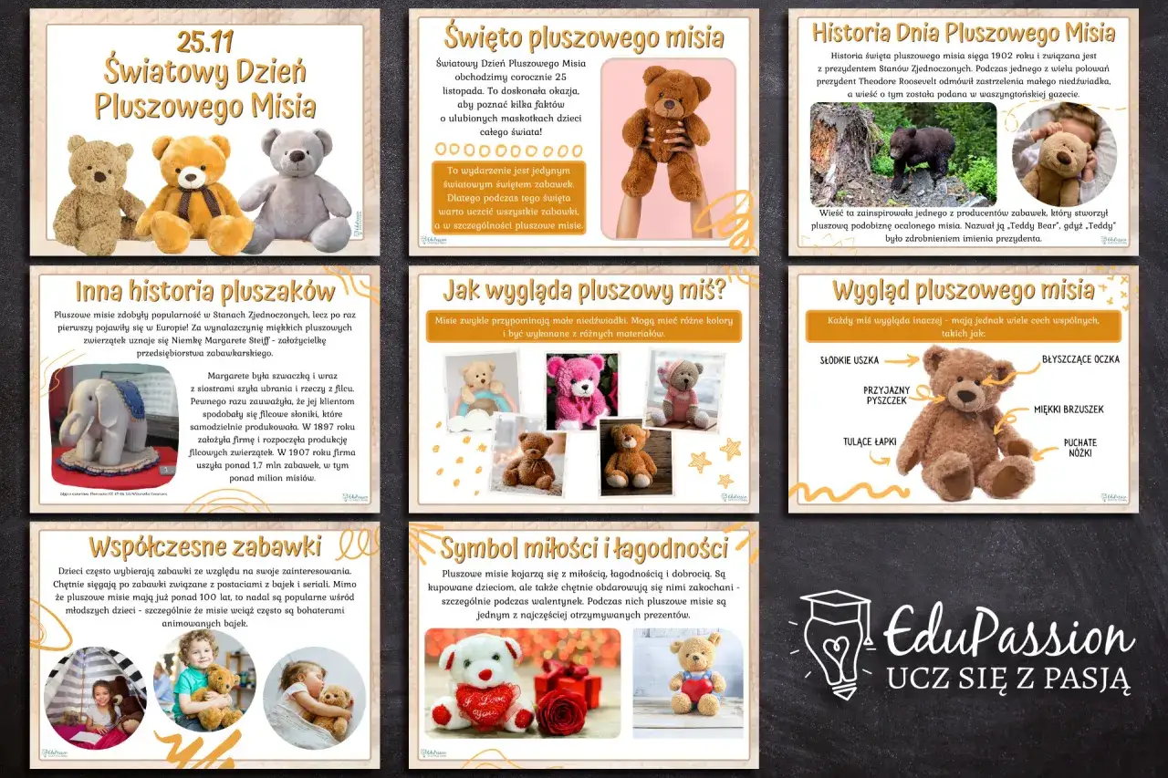 Dzień Pluszowego Misia (25.11): Historia, znaczenie i pomysły na obchody