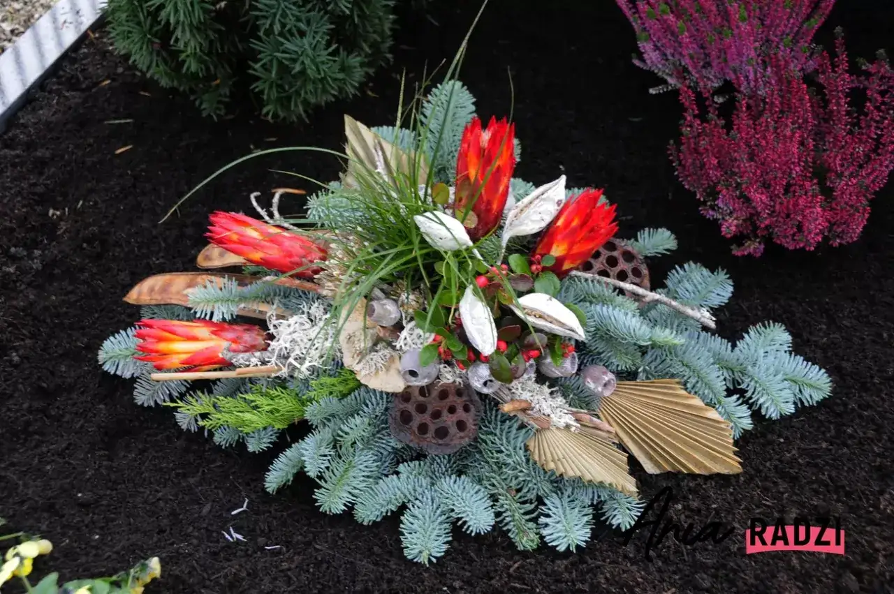 Stroik świąteczny na cmentarz: Krok po kroku do trwałej ozdoby