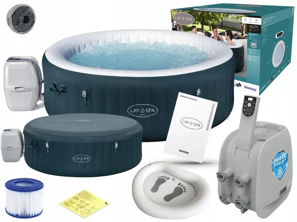 Najlepsze jacuzzi Lay-Z-Spa w Miami - Ceny, opinie i funkcje