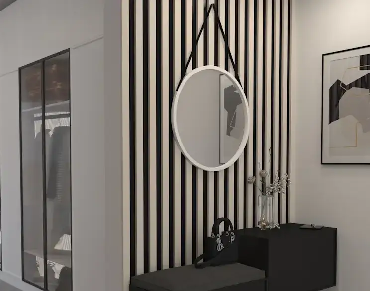 Gdzie powiesić lustro w przedpokoju, aby optycznie powiększyć przestrzeń?