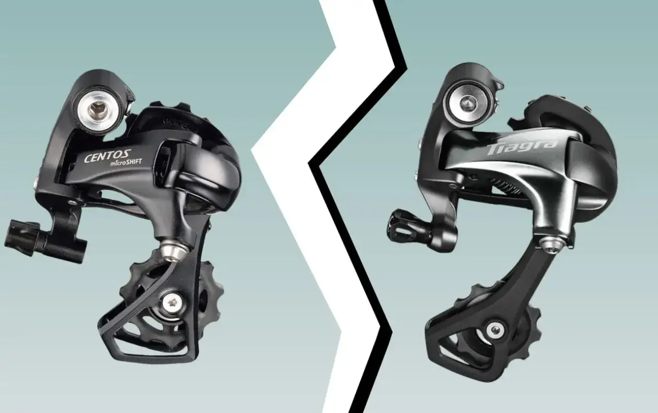 Porównanie przerzutek rowerowych: Microshift Centos vs Shimano Tiagra. Która lepsza?