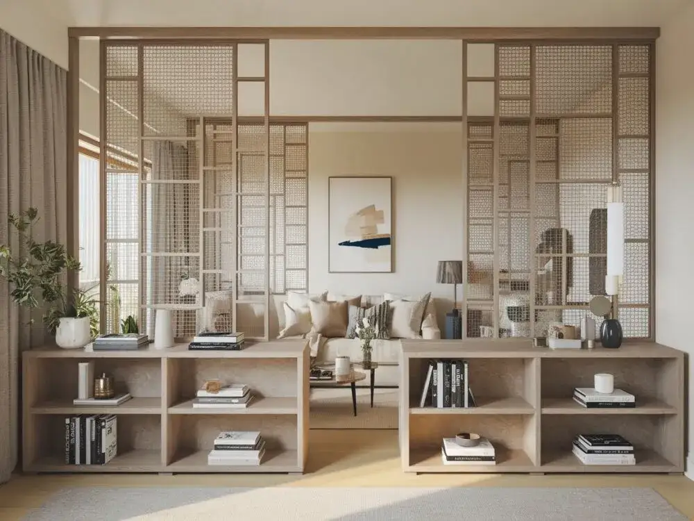 Jak podzielić pokój na dwa bez ściany: 7 praktycznych metod