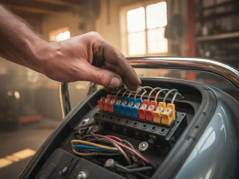 Skuter nie odpala? Jaki bezpiecznik przy akumulatorze i wymiana