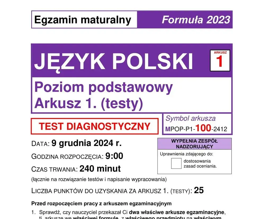 Ile trwa matura? Czas egzaminów pisemnych i ustnych 2025