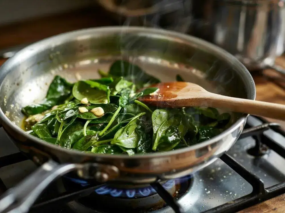 Jak przygotować świeży szpinak do makaronu, aby uniknąć błędów?