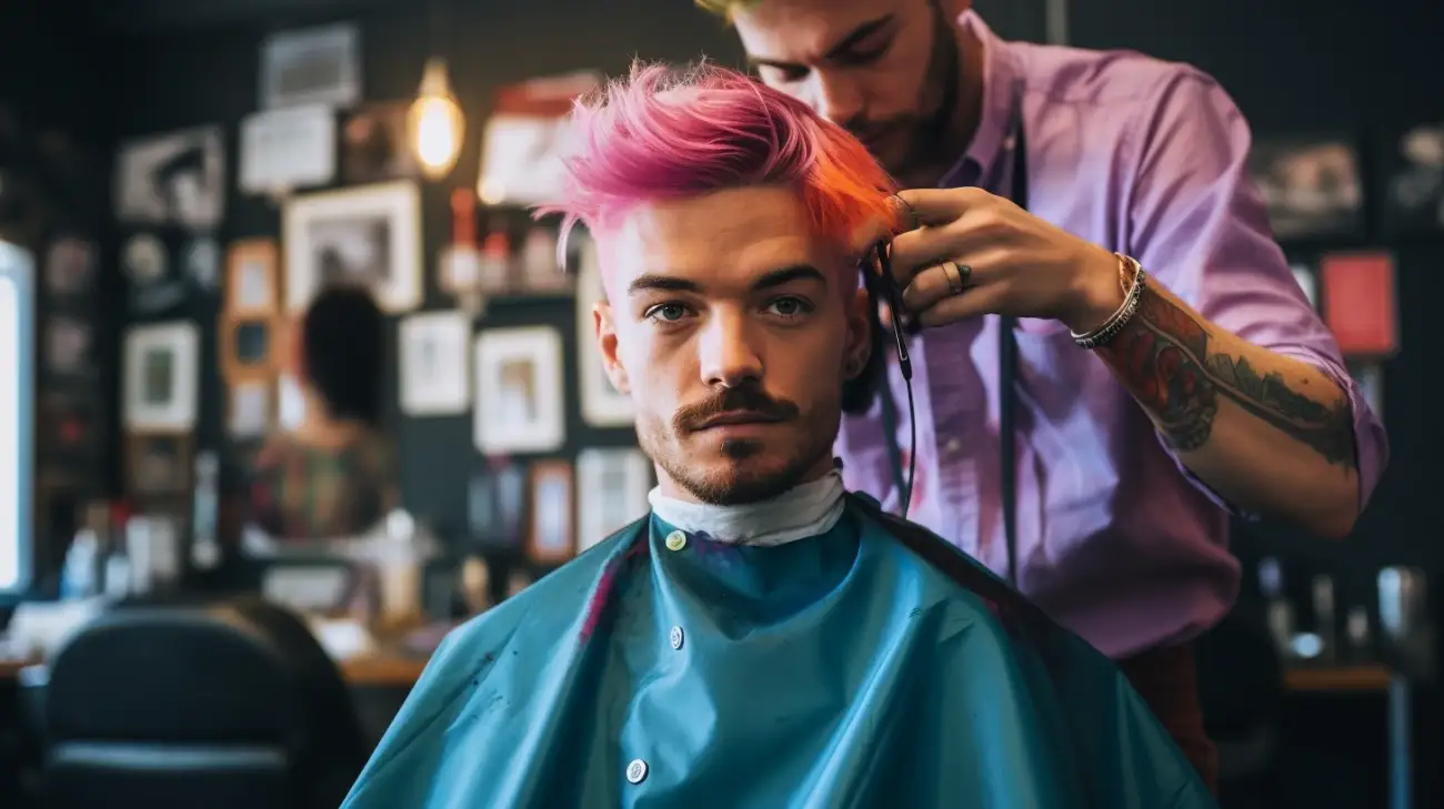 Farba dla mężczyzn: Nowe trendy w koloryzacji włosów