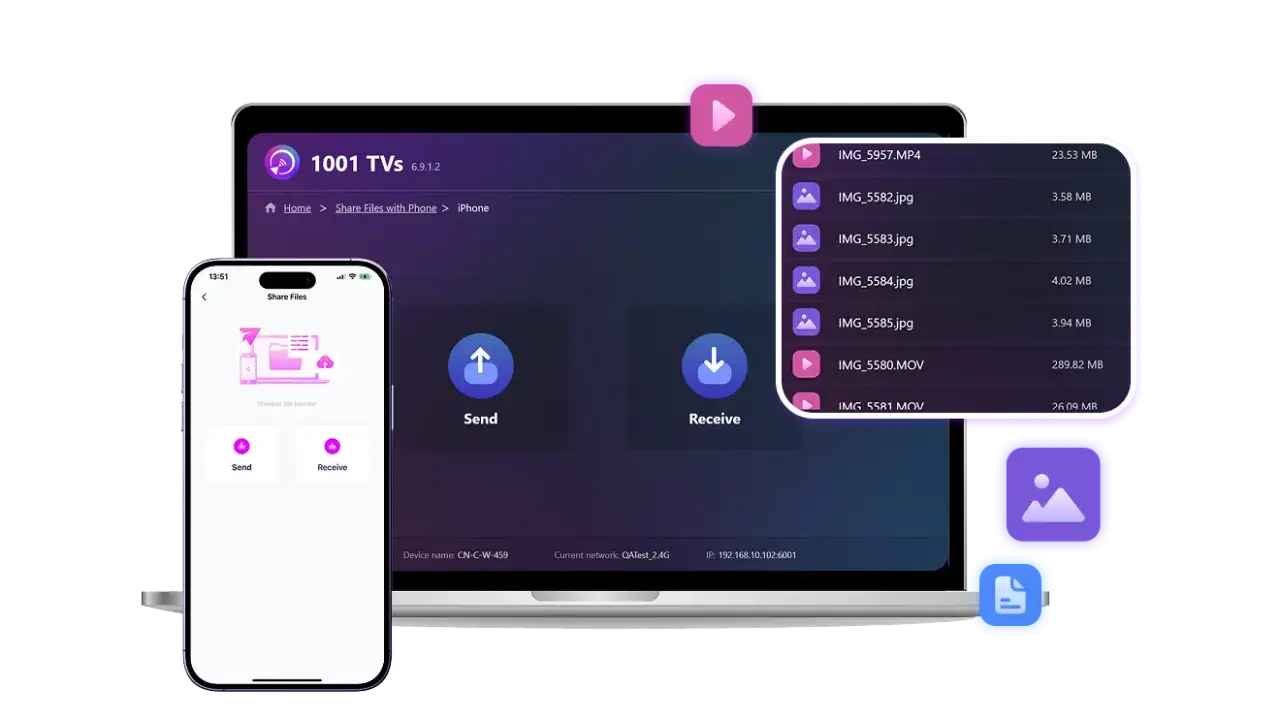 Transfer zdjęć Wi-Fi: Android i iPhone szybko, bez kompresji!