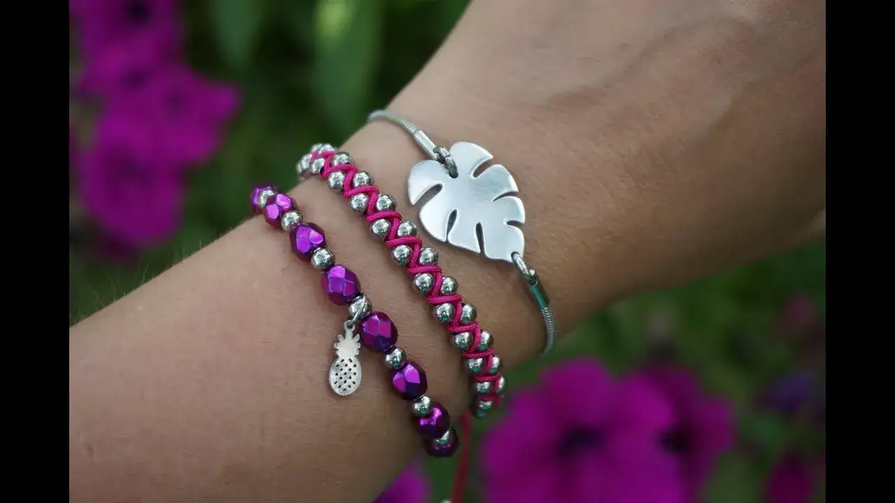 Jak zrobić bransoletkę ze sznurka z węzłem przesuwnym - proste kroki