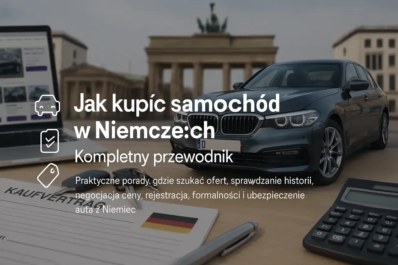 Jak kupić auto w Niemczech? Uniknij pułapek, sprowadź bezpiecznie.