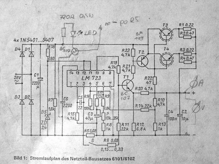 Zasilacz laboratoryjny: kompletny schemat i zasada działania