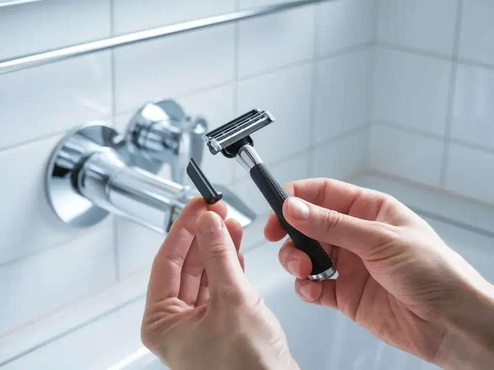 Jak wyjąć ostrze z maszynki do golenia bez ryzyka skaleczenia