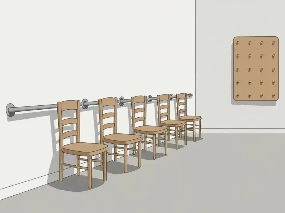 Jak zabezpieczyć ścianę przed obijaniem krzesłami i uniknąć uszkodzeń