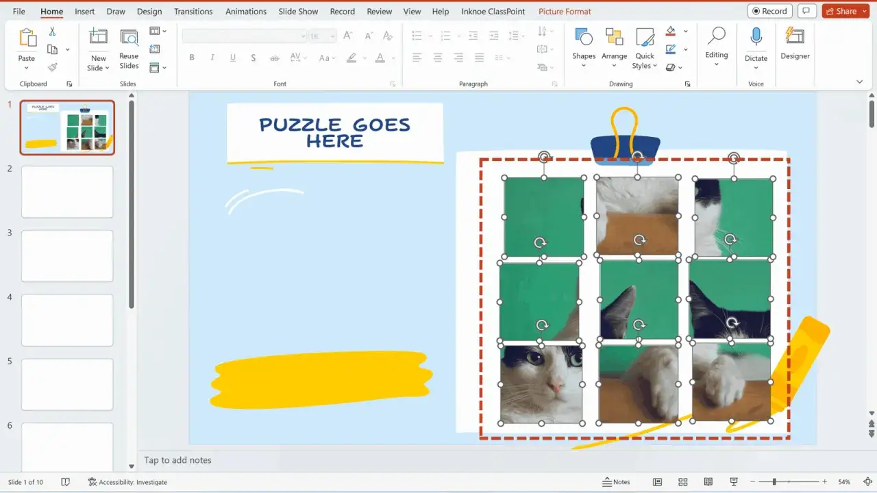 Jak zrobić interaktywne puzzle w PowerPoint: 5 prostych kroków
