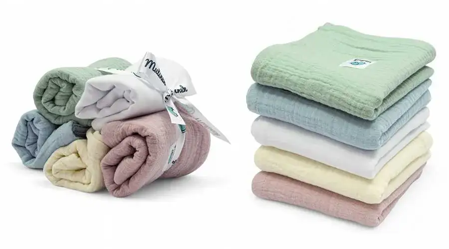 Pieluchy muślinowe: 10 zastosowań, które ułatwią życie rodzicom