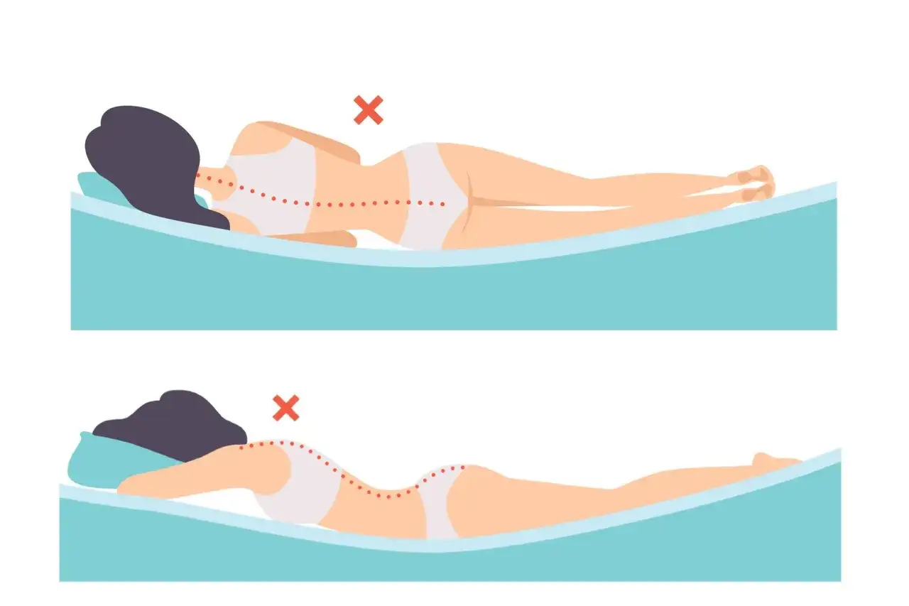 Ból pleców? Czy Twój materac jest za miękki? Sprawdź objawy i rozwiązania.