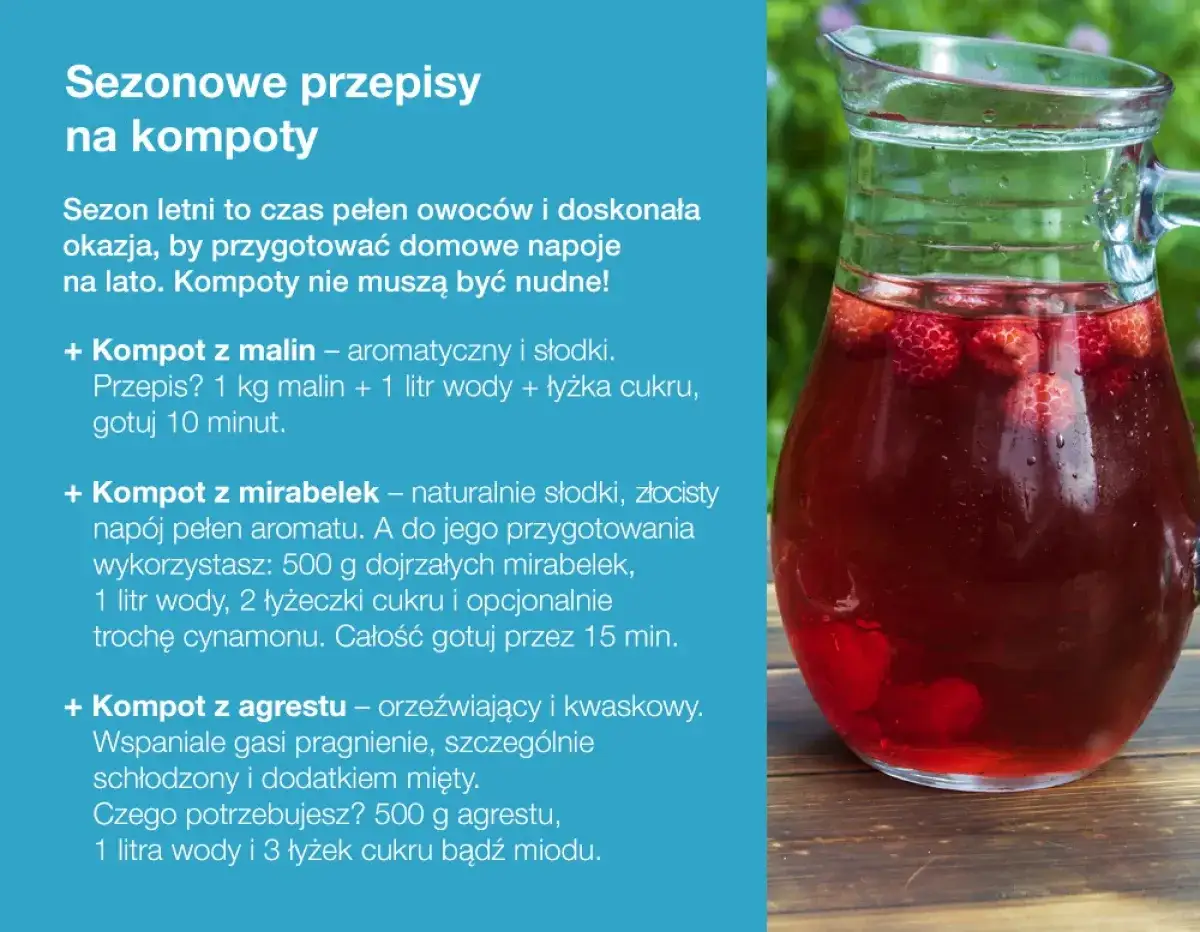 Napoje na lato: Domowe przepisy na orzeźwienie i upalne dni