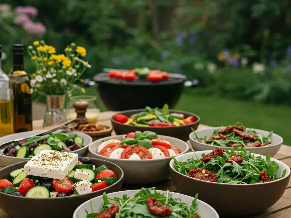 Przepisy na sałatki do grilla: Klasyka i nowości, które zachwycą