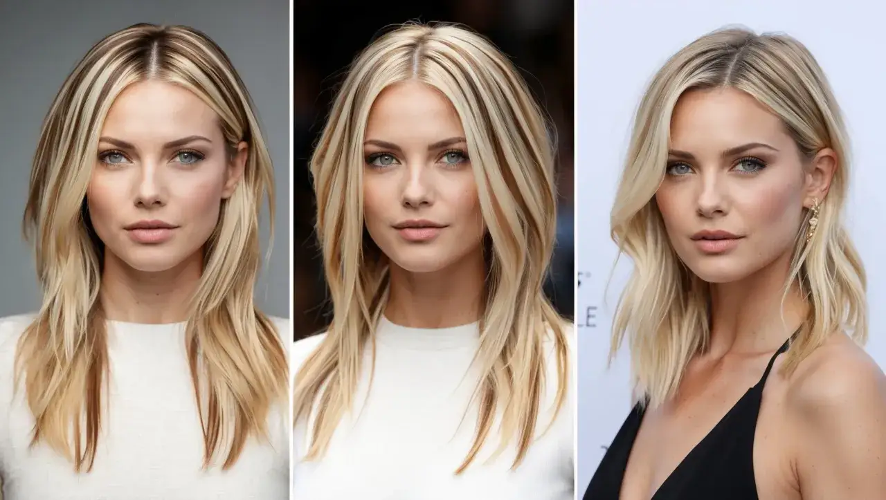 Blonde Haare: Dunkle Strähnen für mehr Tiefe & Glanz?