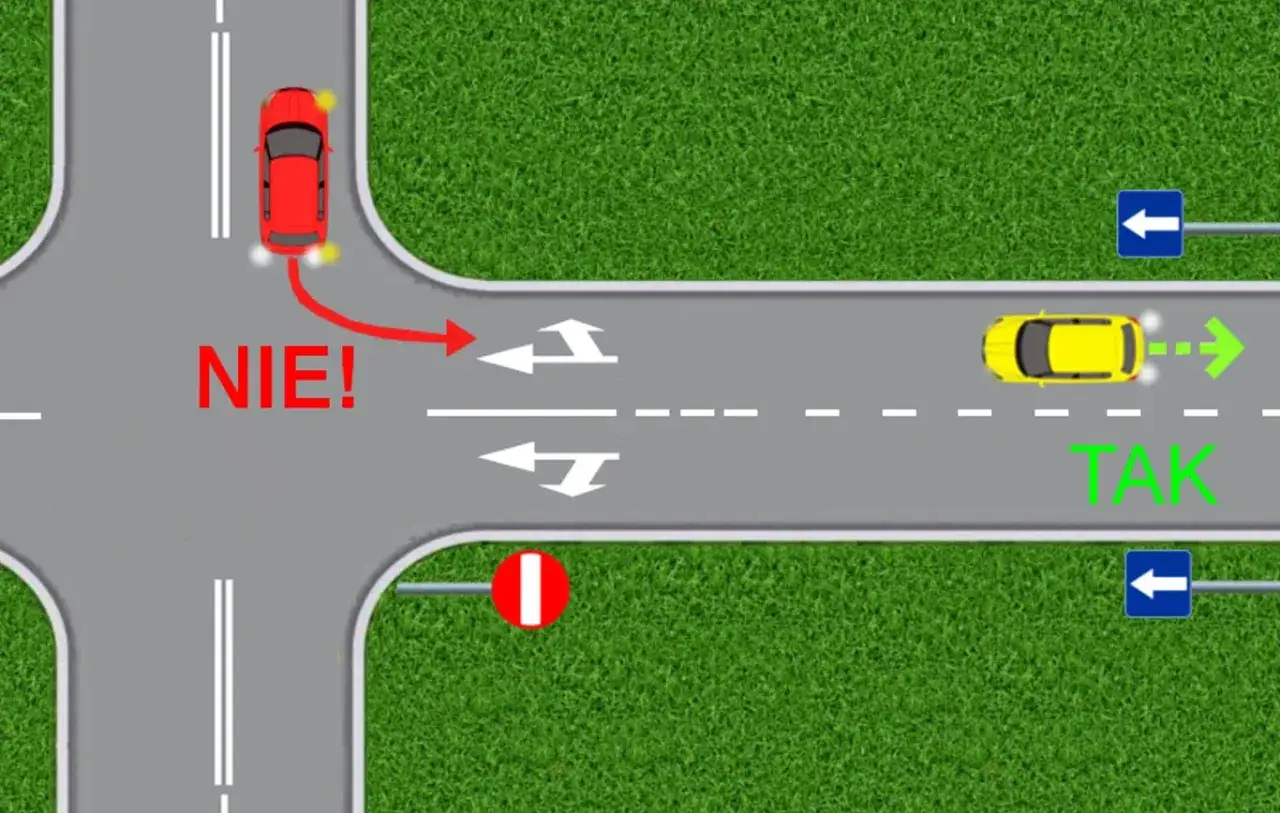 Cofanie na drodze jednokierunkowej - Czy to legalne? Przepisy i kary.