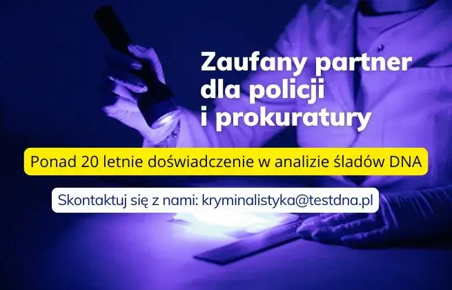 Kiedy policja pobiera DNA? Prawo, procedura, Twoje dane.