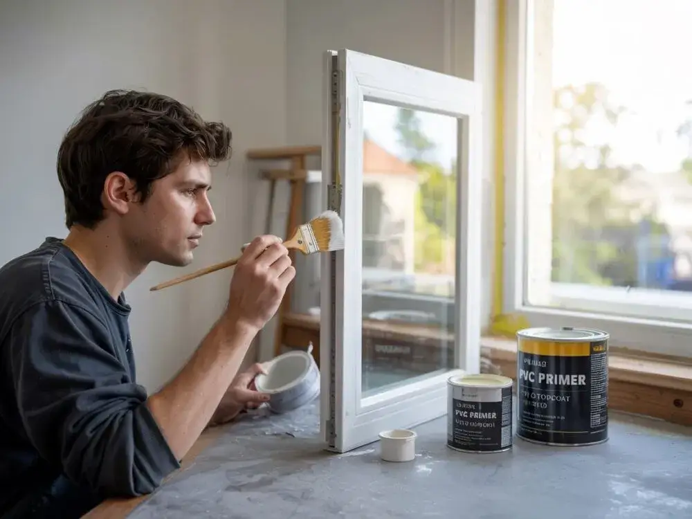 Farba do malowania okien plastikowych - zmiana koloru ram okiennych