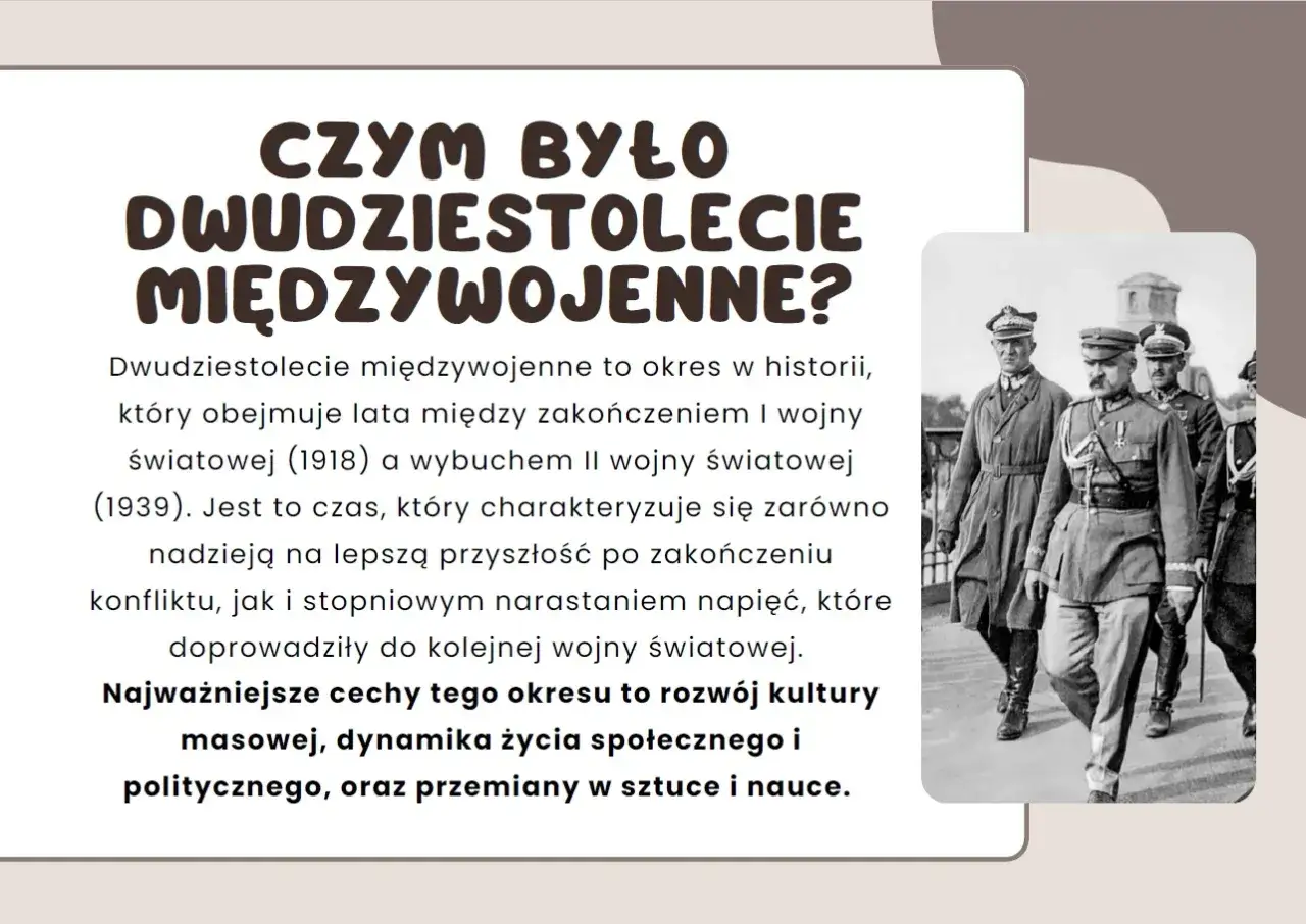 Dwudziestolecie Międzywojenne: Kluczowe fakty o II RP (1918-1939)