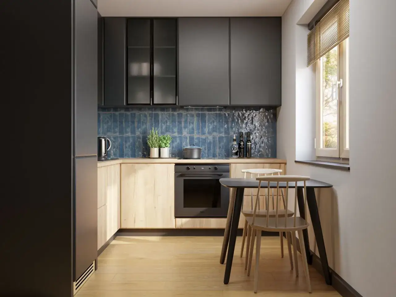 Jak urządzić wąską kuchnię w bloku, aby zyskać więcej przestrzeni?