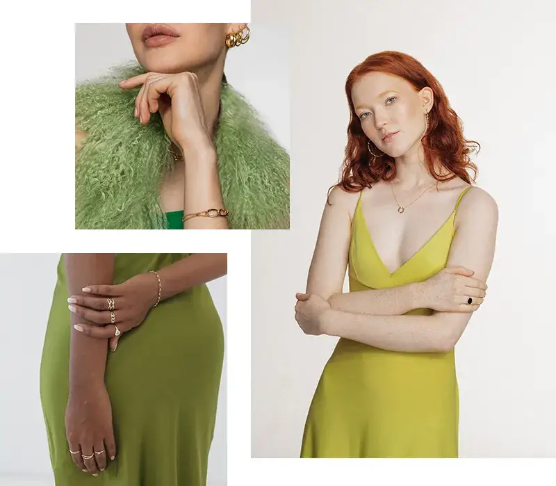 Jaką biżuterię do zielonej sukienki wybrać, aby olśnić?