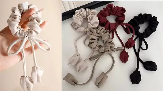 Jak uszyć gumkę do włosów z jedwabiu - proste kroki i porady