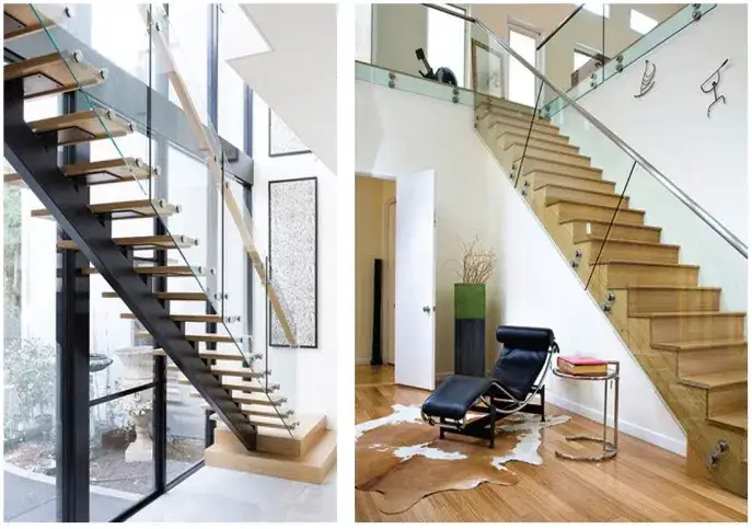 Schody dwubiegowe z podestem - projektowanie i instalacja