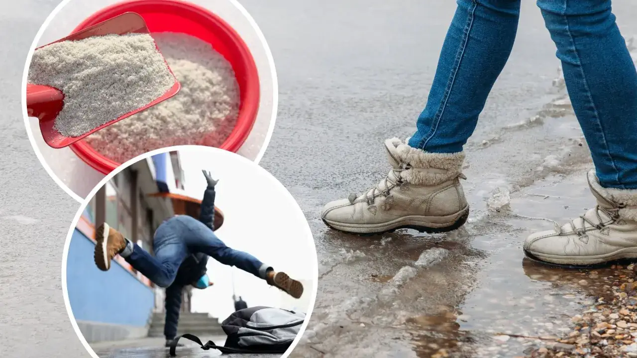 Czym posypać śliski chodnik, aby uniknąć upadków i kontuzji?