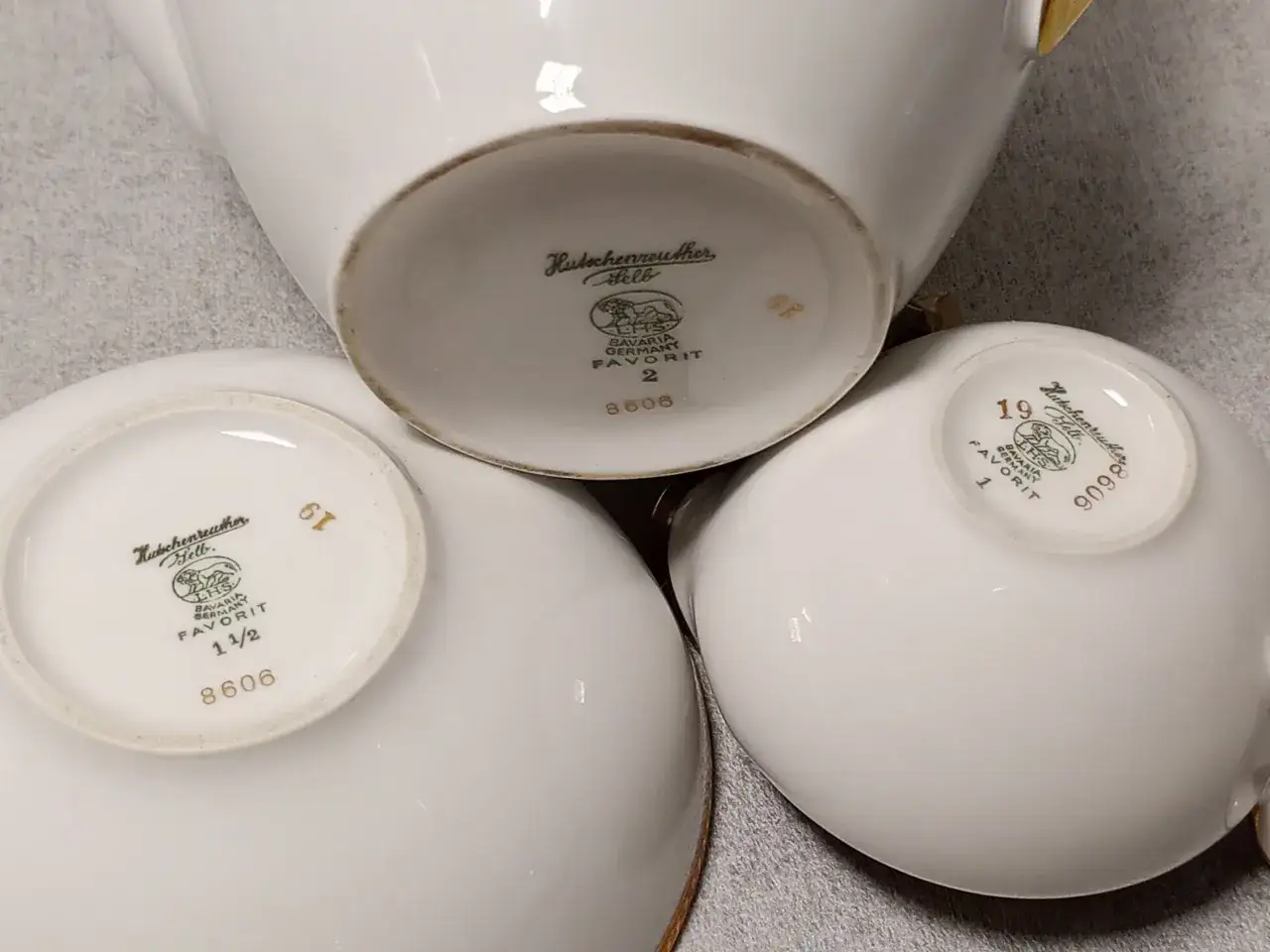 Porcelana Hutschenreuther - rozpoznawanie wyjątkowych sygnatur