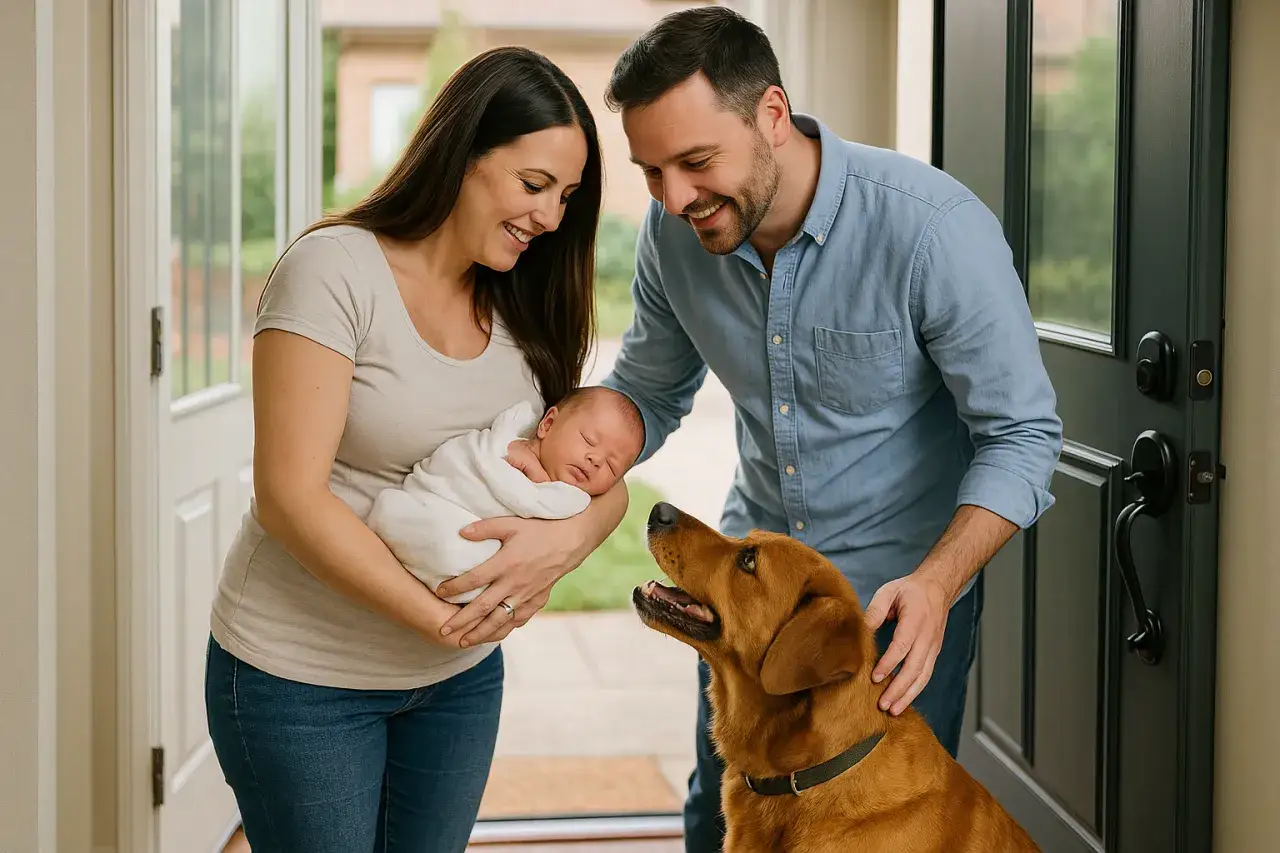 Jak wprowadzić dziecko do domu z psem? Poradnik behawiorysty
