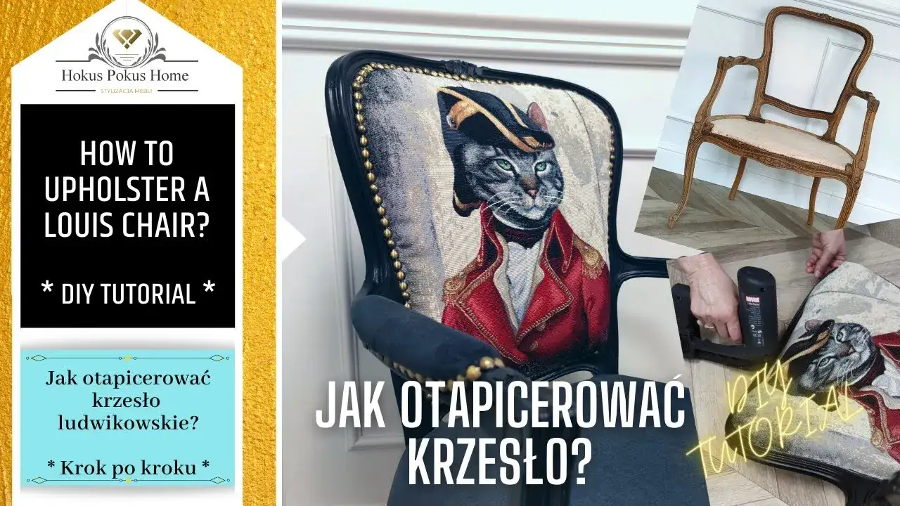 Jak tapicerować krzesła - proste kroki, aby ożywić swoje meble